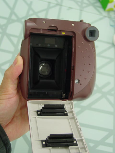 FUJI FILM INSTAX MINI7S チョコ フジフイルム インスタントカメラ instax mini7S「チェキ